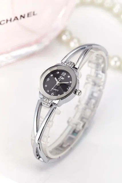 Luxury Brand Stainless Steel Bracelet watches For Women