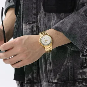 Luxury Men's Fashion Wristwatch Stainless Steel Strap Quartz Watches