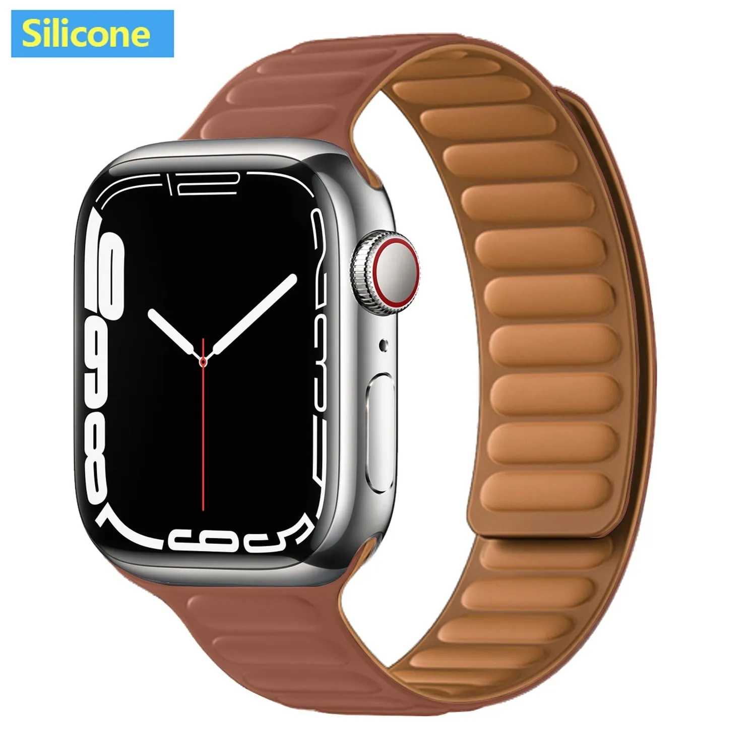 Magnetic Strap Leather Smart Watch Band
