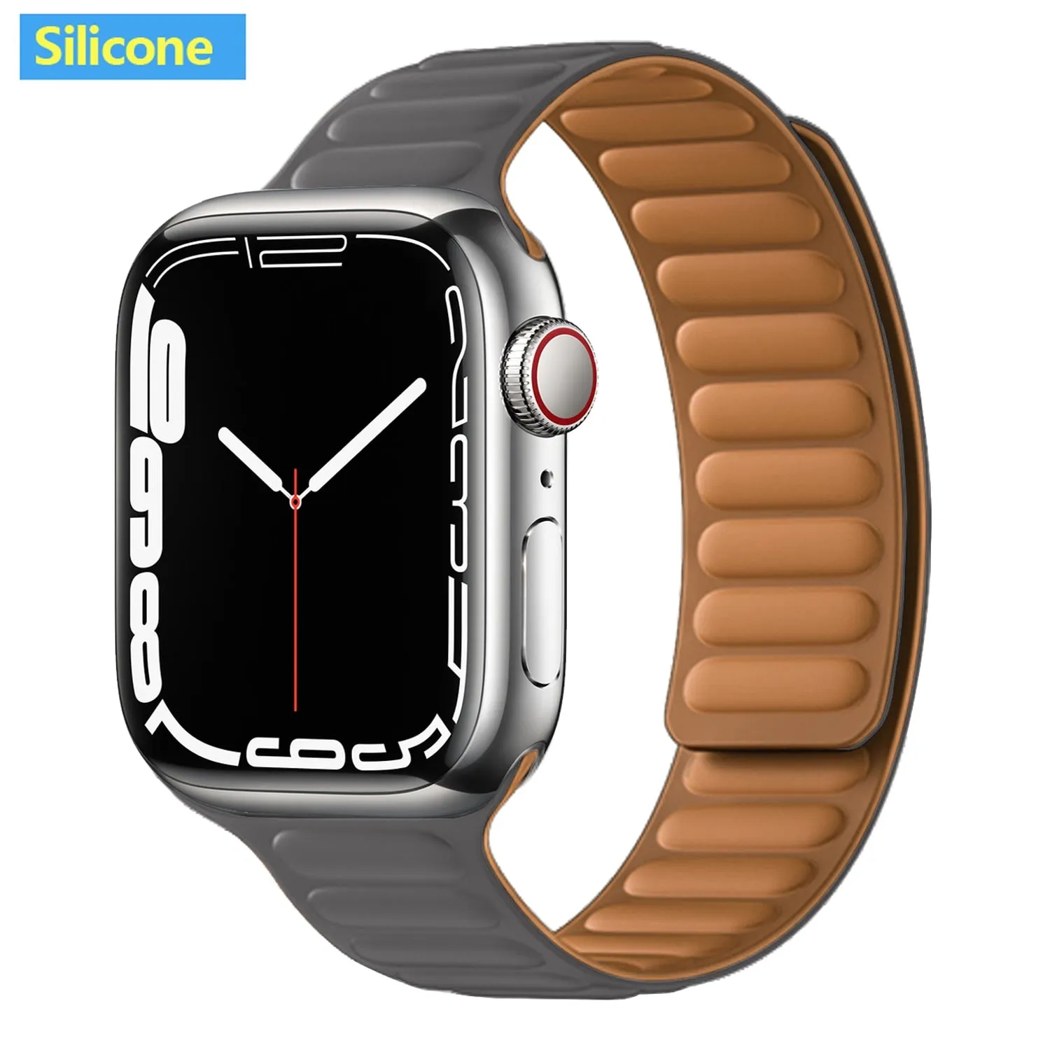 Magnetic Strap Leather Smart Watch Band