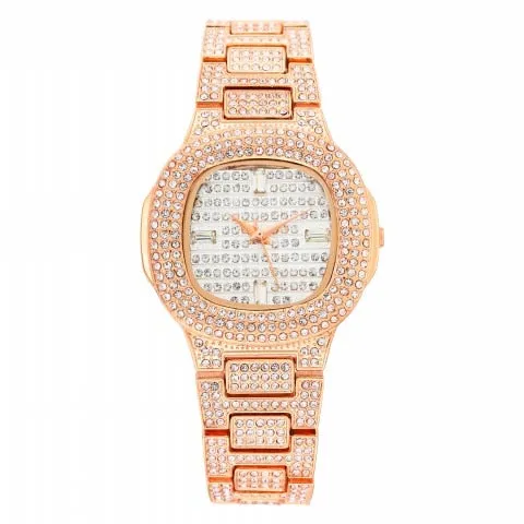 Miss Fox Brand Watch, Quartz Ladies Gold Fashion Wrist Watches