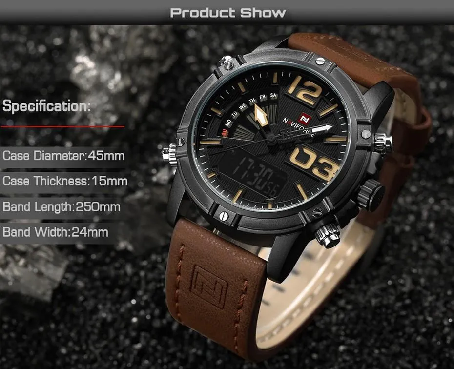 NAVIFORCE Fashion Sport Watch