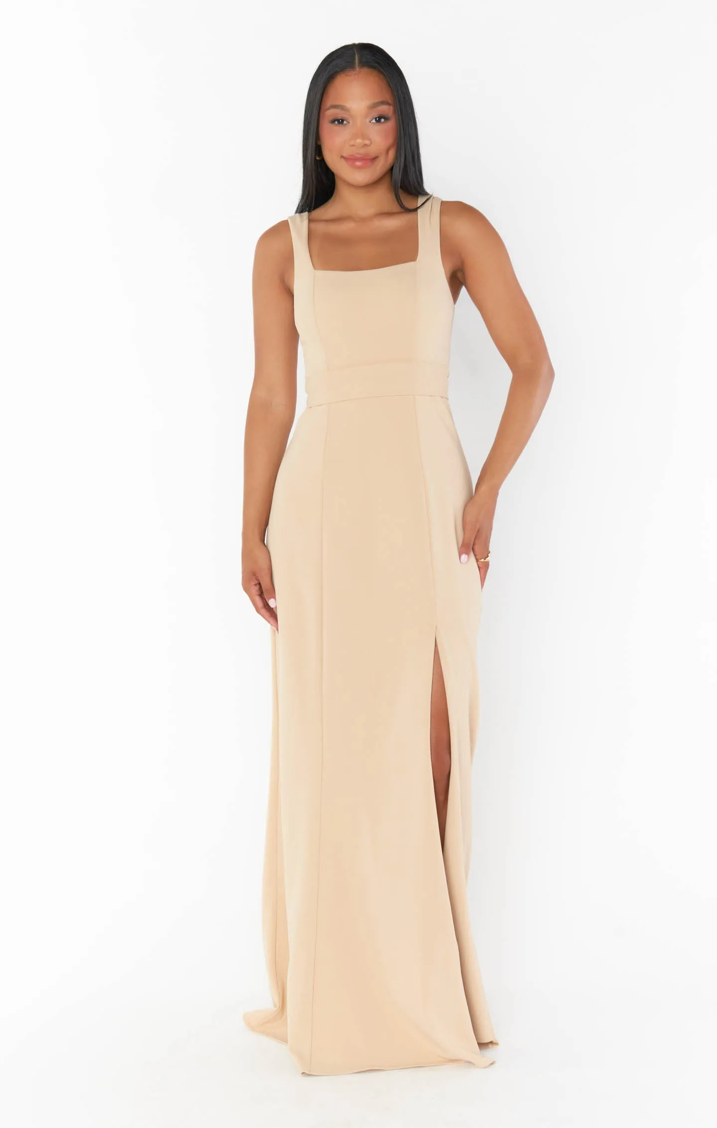 Paris Gown ~ Champagne Stretch