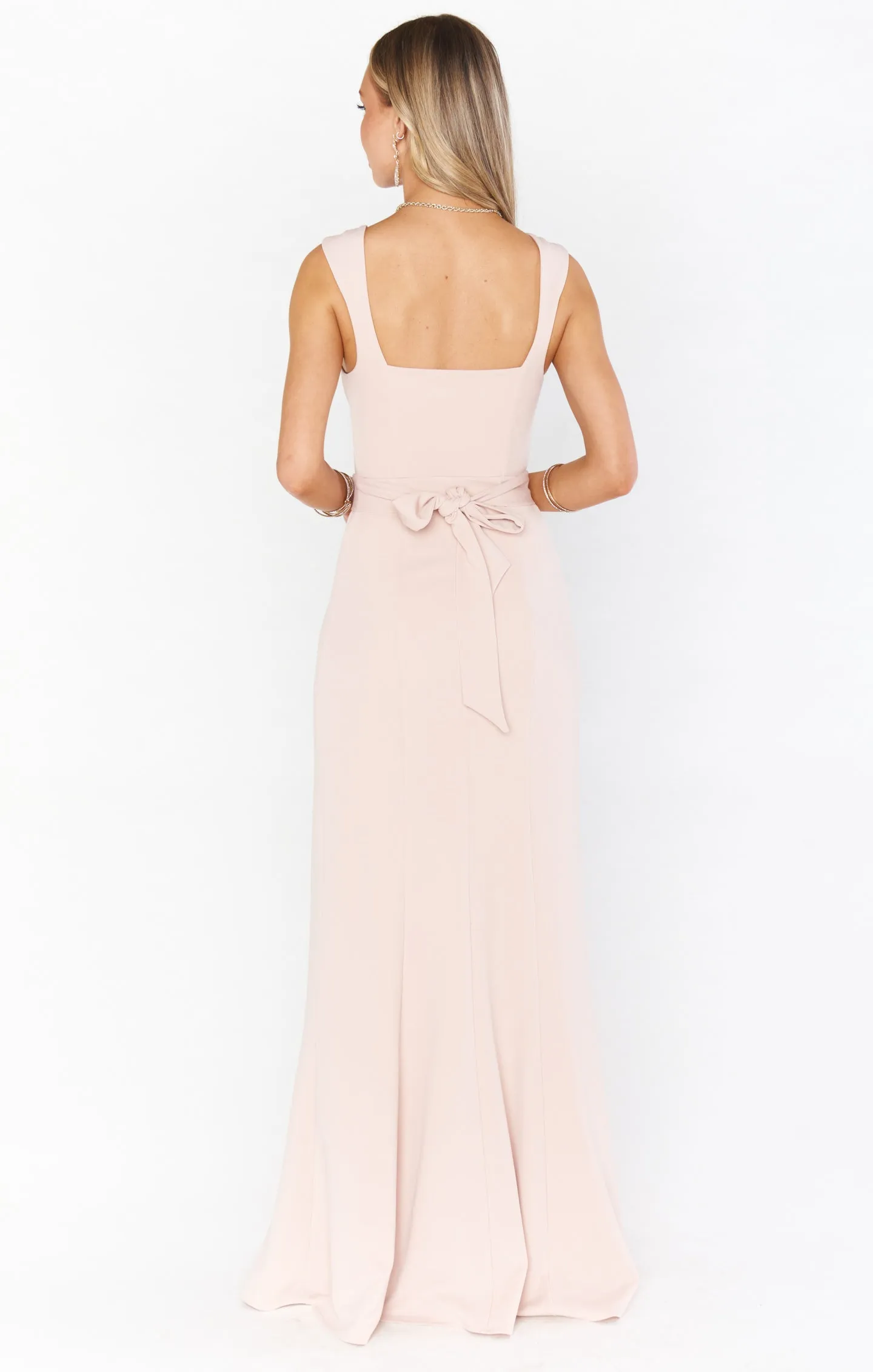Paris Gown ~ Dusty Blush Stretch