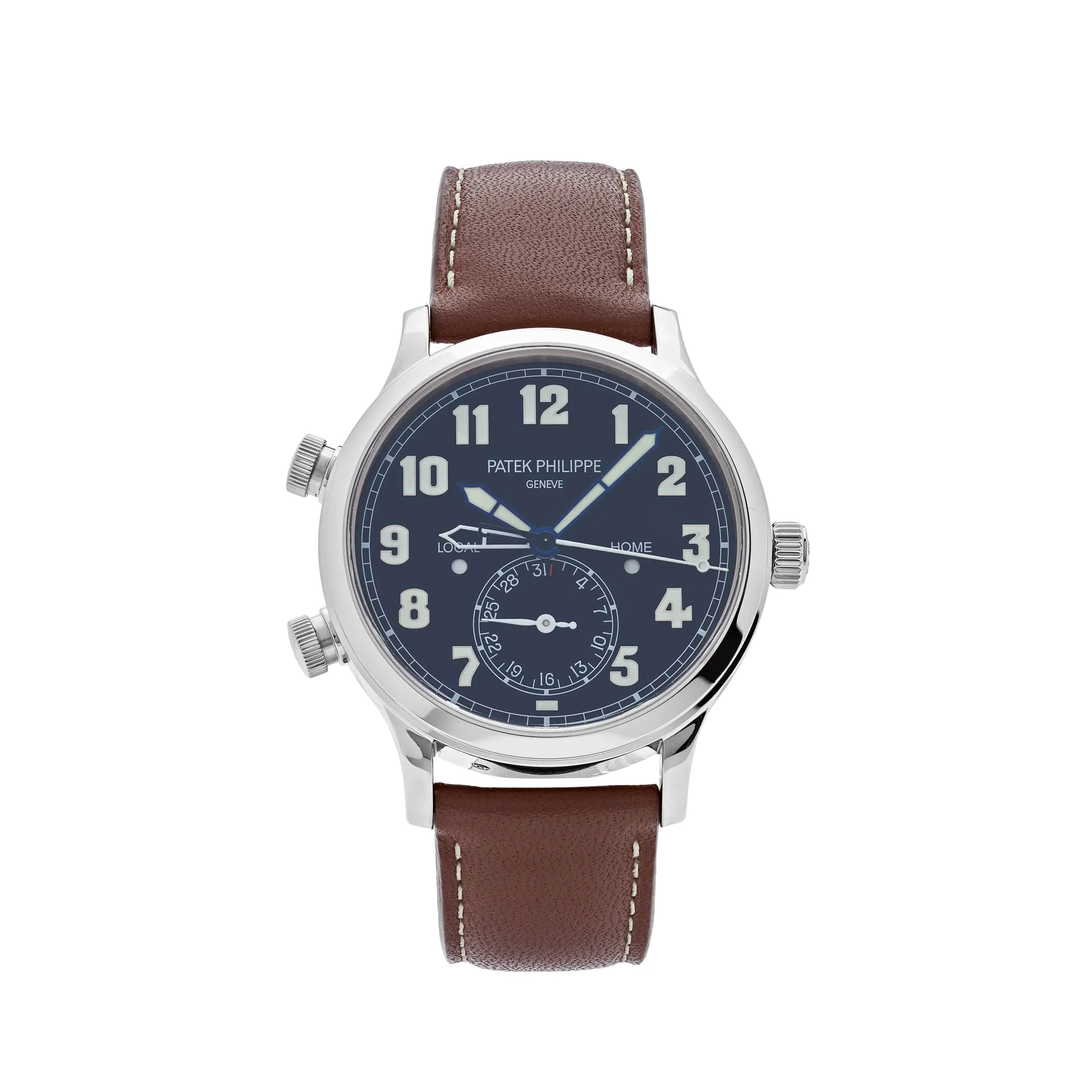 Patek Philippe Calatrava 5524G-001 'Pilot' Travel Time White Gold (2023)