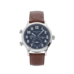 Patek Philippe Calatrava 5524G-001 'Pilot' Travel Time White Gold (2023)