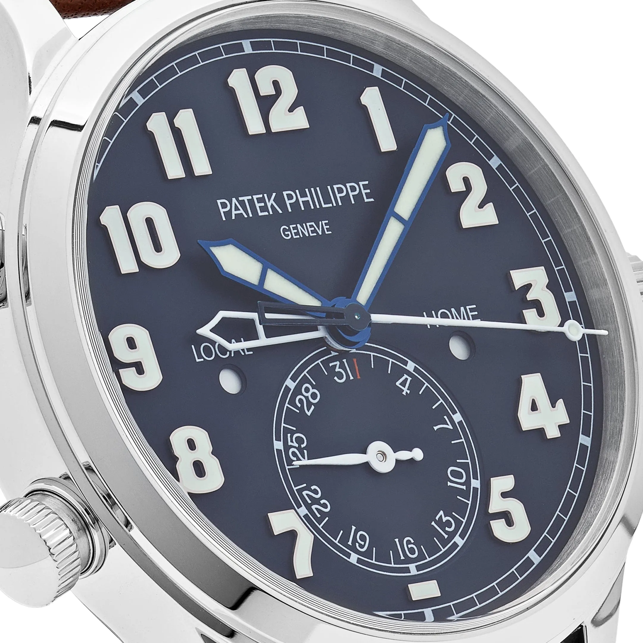 Patek Philippe Calatrava 5524G-001 'Pilot' Travel Time White Gold (2023)
