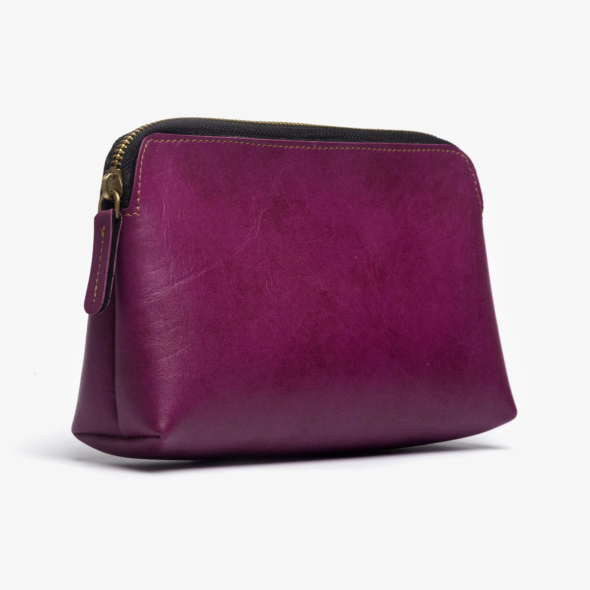 Personalized Carry All/Makeup Pouch - Magenta