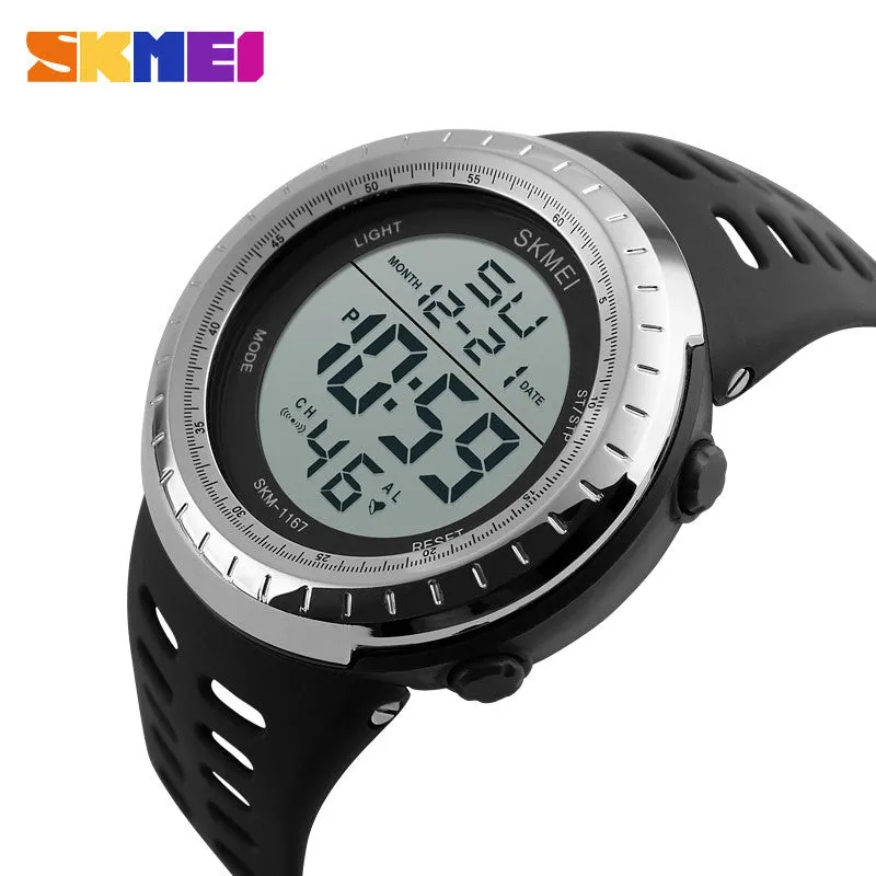 SKMEI Shock Resistant Watch For Sports and Outdoor with Led