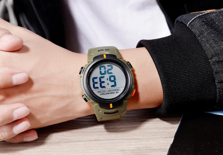 SKMEI SPORTS SWIMMING WATCH 1560-GRN