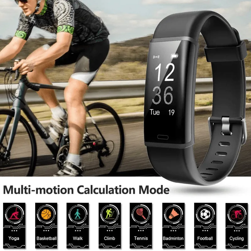 Smart sport bracelet with blood pressure