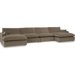 Sophie 4 Piece Modular Sectional with Dual Chaise