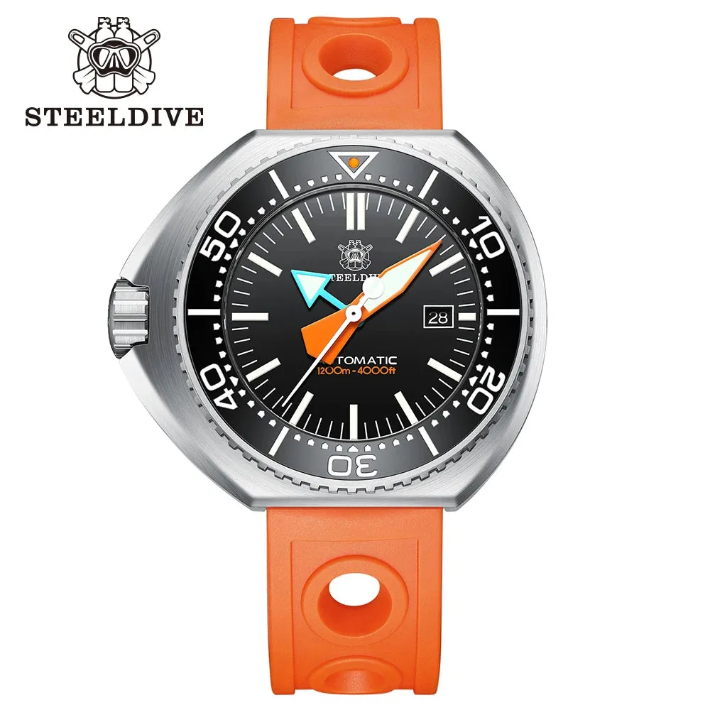 STORE SD1985 Big Automatic Mechanical Wristwatch Ceramic Bezel NH35 Movement Super Luminous 1200M Waterproof Watch