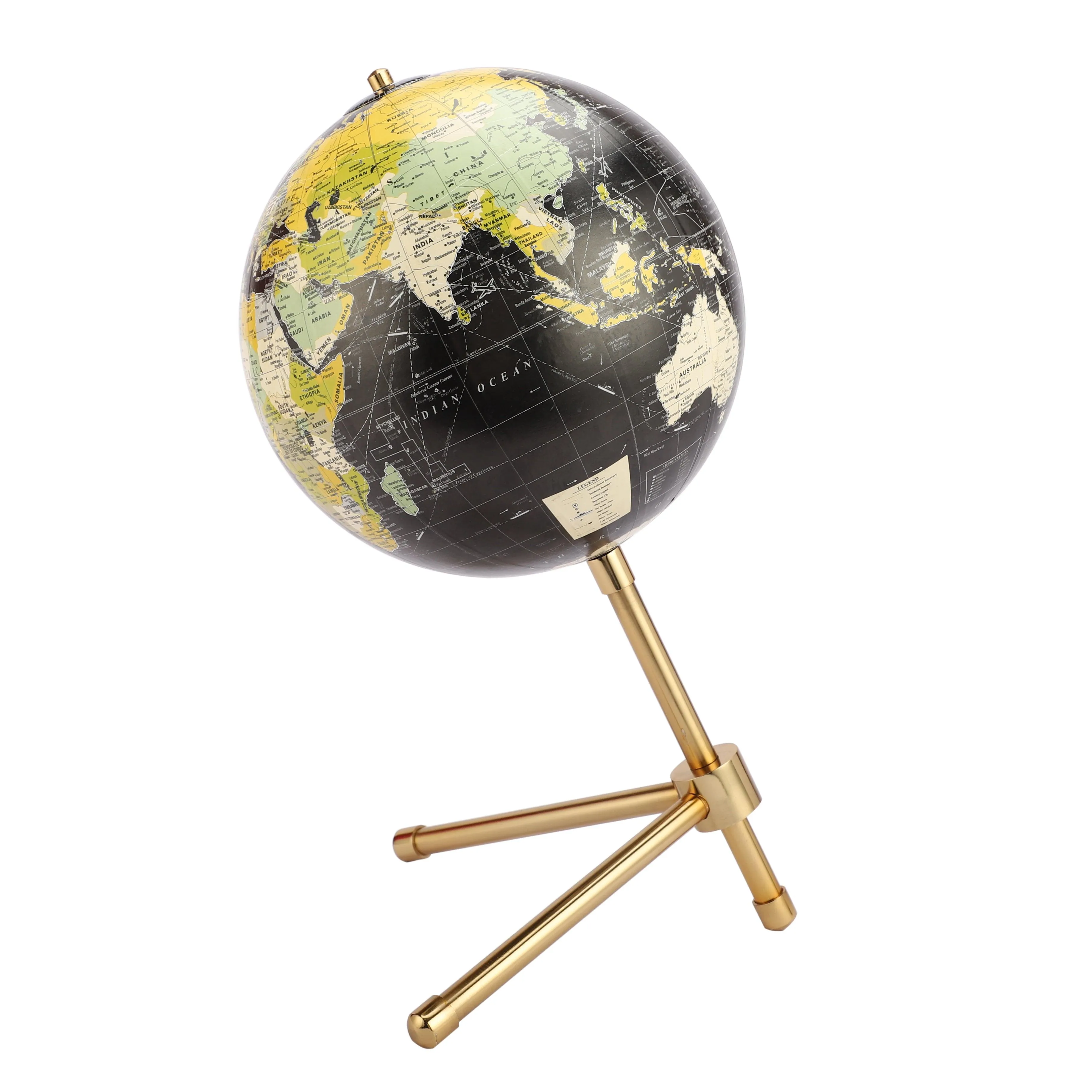 Tilt Globe | Educational Globe |  Antique Showpiece Globes for Home Decor