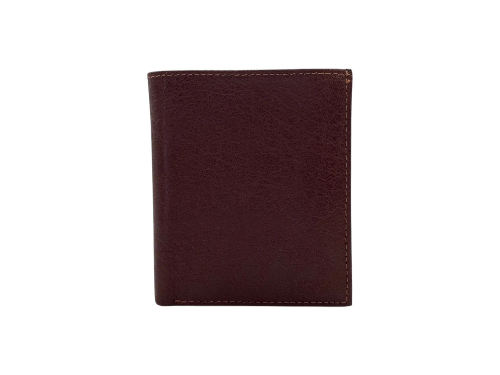 Top Grain Slim & Compact Leather  Billfold Wallet # 981