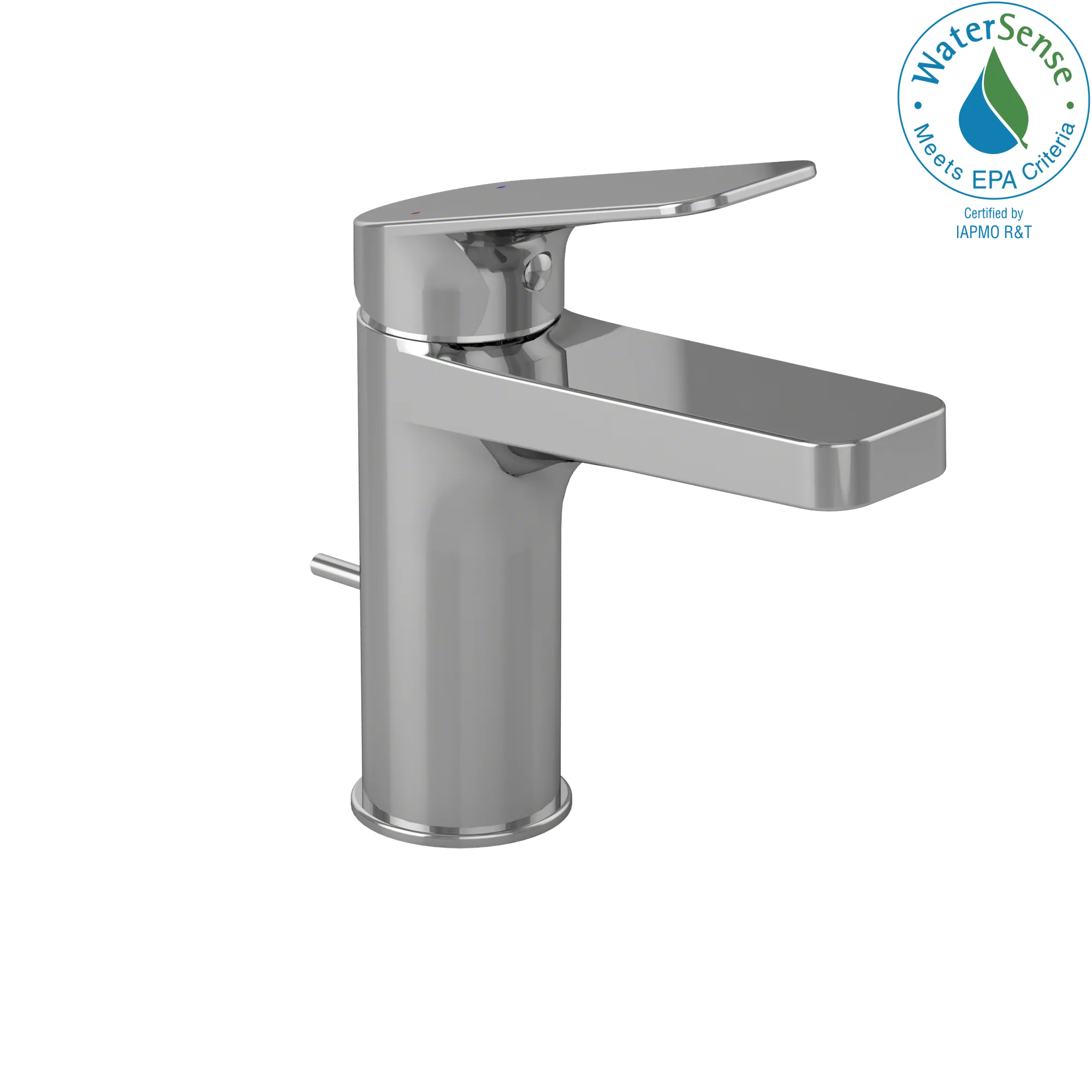 TOTO OberonS Single Handle 1.2 GPM Bathroom Sink Faucet, Polished Chrome TL363SD12#CP
