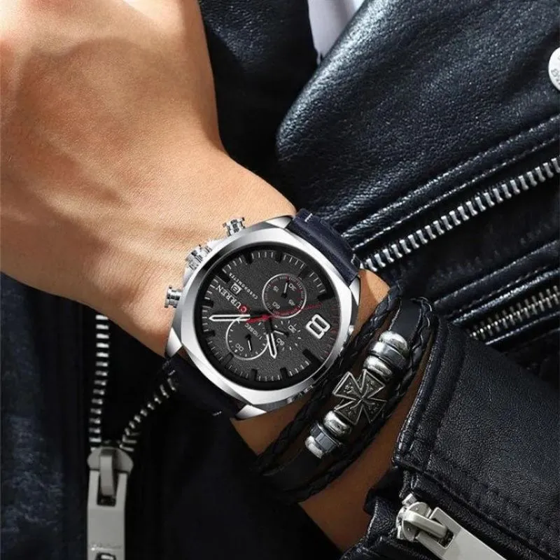 Waterproof Sports and Military Watch with Chronograph