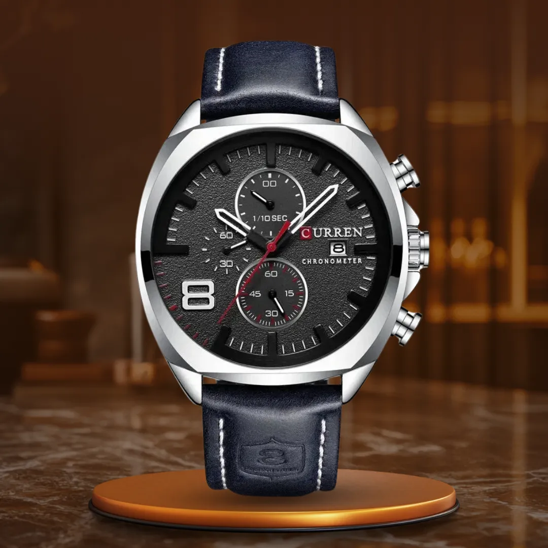 Waterproof Sports and Military Watch with Chronograph