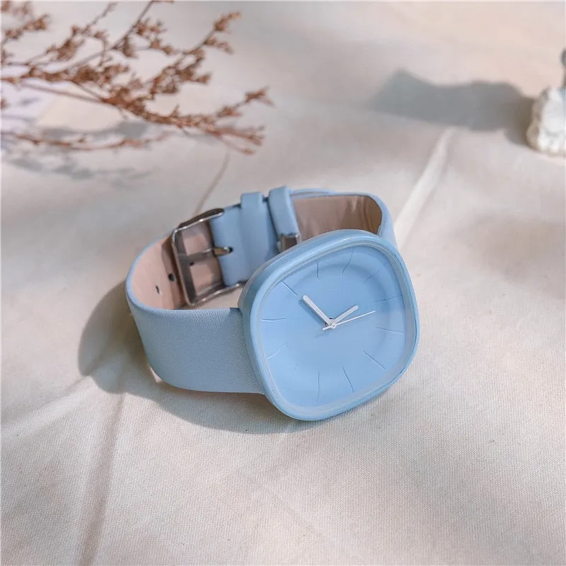 Women&#39;s Watches Brand Sport Style Fashion Ladies Watch Leather Watch Women Girls Female Quartz Wristwatches Montre Femme